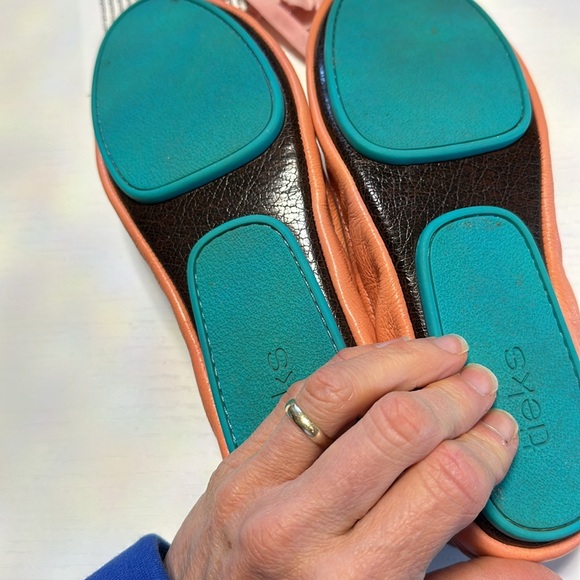 Tieks special edition poppy - peach- comes out once a year in the Spring - - Picture 6 of 6